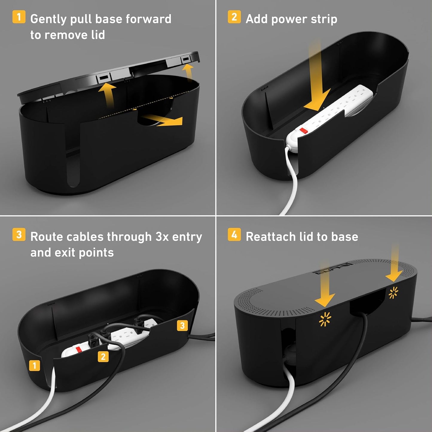Cable Tidy Box for Neat Homes