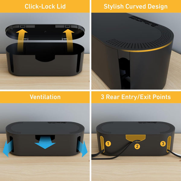 Cable Tidy Box for Neat Homes