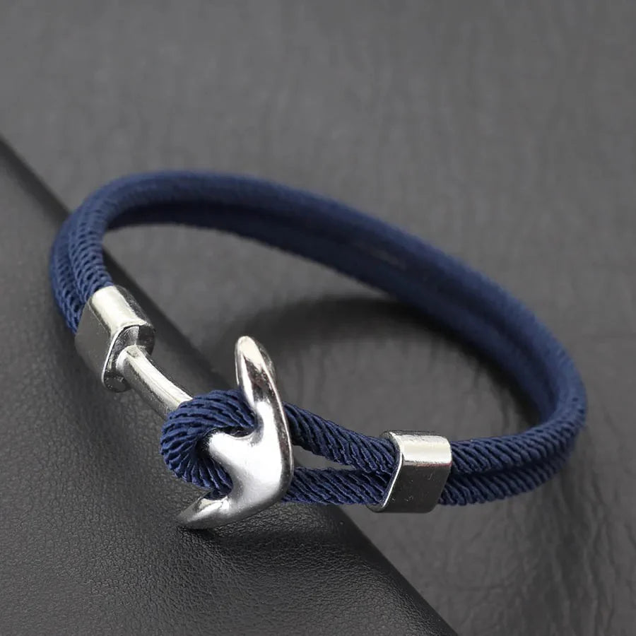 Anchor Milan Rope Bracelet For Men